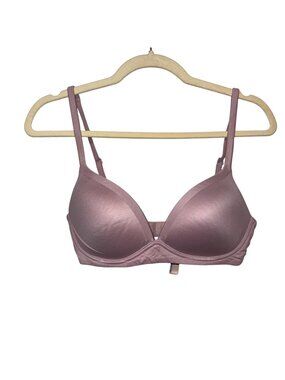 Victorias Secret Body By Victoria Lightly Lined Wireless Bra 32D Blush Pink